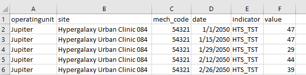 csv preview in Excel